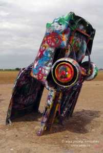 Cadillac Ranch, Amarillo, Texas, roadside attractions, travel, travelogue, ailsa prideaux-mooney