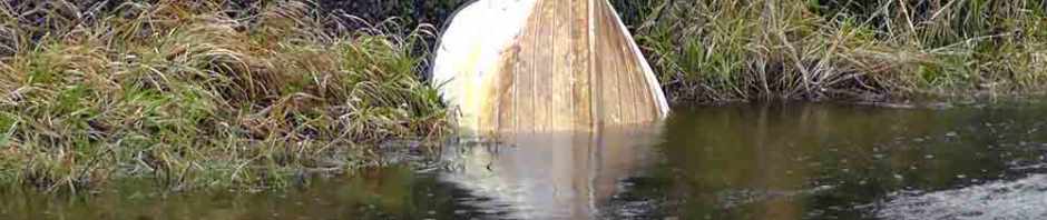 sunken boat, athy, ireland, travel, travelogue, ailsa prideaux-mooney