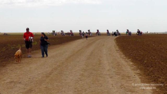 Cadillac Ranch, Amarillo, Texas, roadside attractions, travel, travelogue, ailsa prideaux-mooney