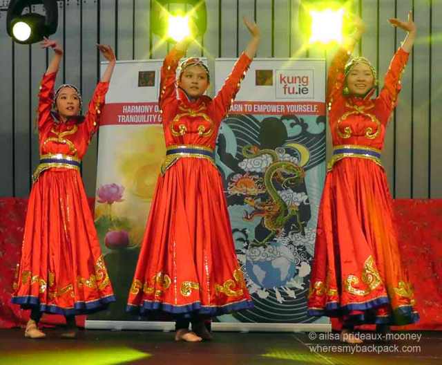 dublin chinese new year festival 2015, dragons, tai chi, kung fu, dragon dance, lion dance, year of the sheep, chinese harp, zither, travel, travelogue, ailsa prideaux-mooney