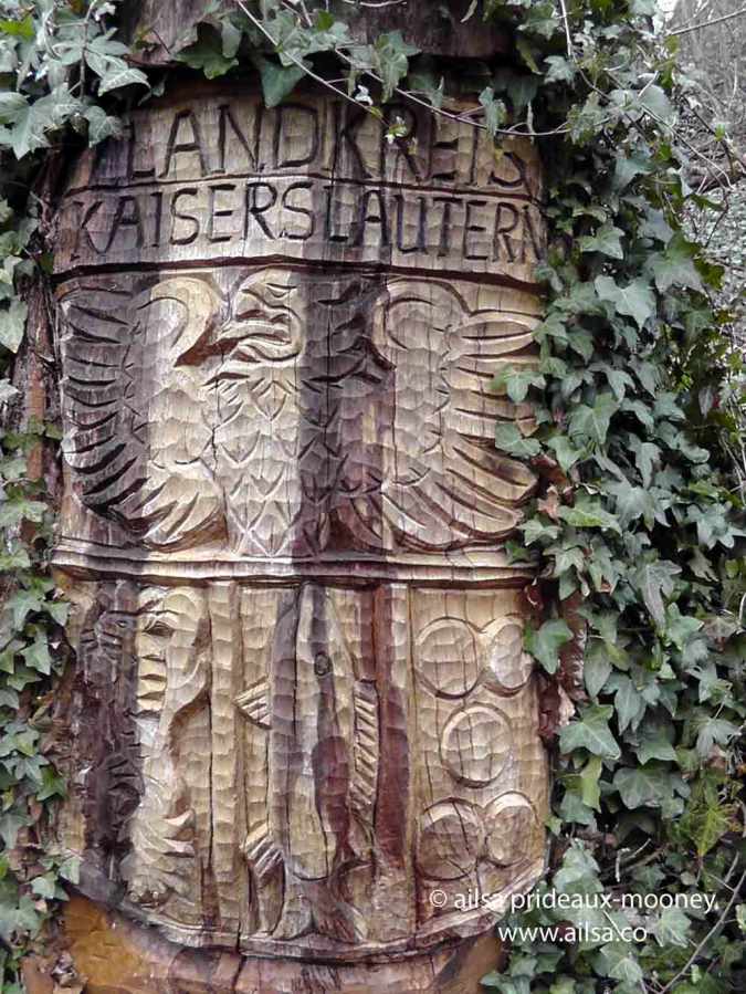 landstuhl, burg nanstein, ramstein, germany, travel, travelogue, ailsa prideaux-mooney. wood carving, woodcutting, holzschnitt
