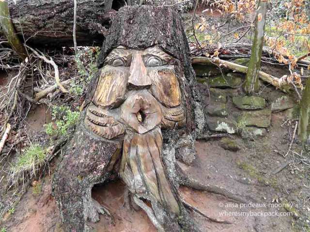 landstuhl, burg nanstein, ramstein, germany, travel, travelogue, ailsa prideaux-mooney. wood carving, woodcutting, holzschnitt