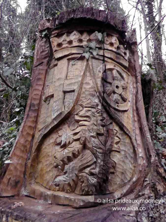 landstuhl, burg nanstein, ramstein, germany, travel, travelogue, ailsa prideaux-mooney. wood carving, woodcutting, holzschnitt