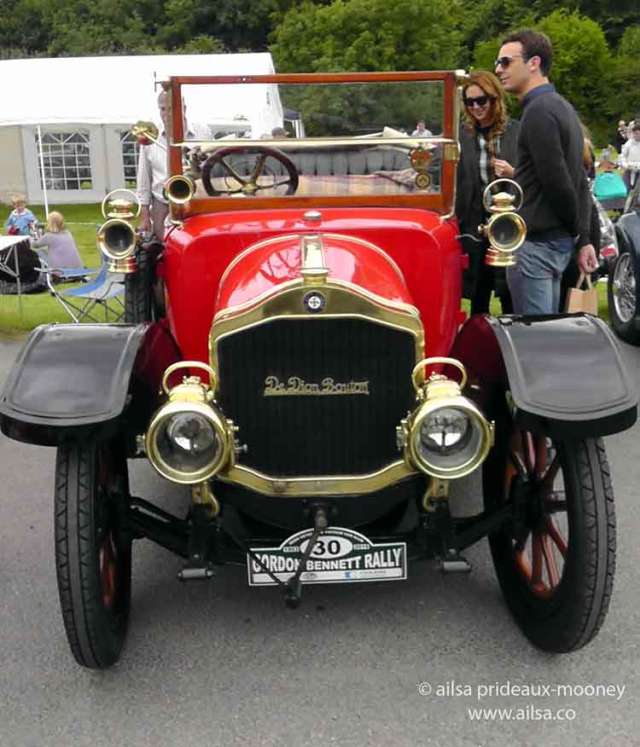 vintage car rally, irish veteran and vintage car club, powerscourt estate, picnic, travel, travelogue, ireland, ailsa prideaux-mooney