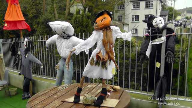 leap, county cork, ireland, travel, travelogue, hallowe'en, halloween, scarecrows, ailsa prideaux-mooney