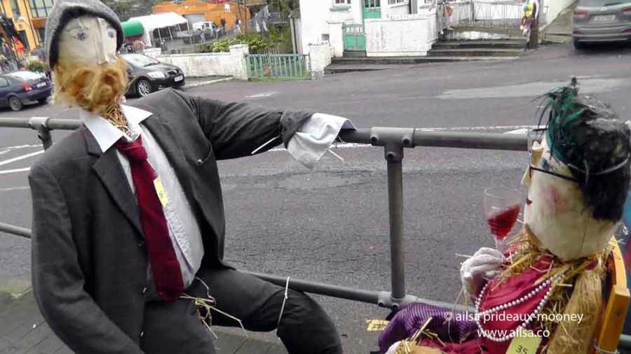 leap, county cork, ireland, travel, travelogue, hallowe'en, halloween, scarecrows, ailsa prideaux-mooney