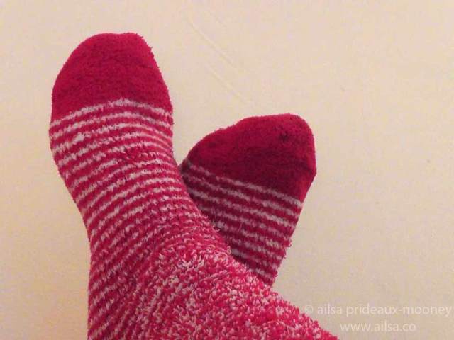 christmas socks, travel, travelogue, ailsa prideaux-mooney