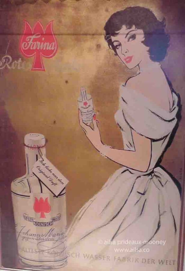 original eau de cologne, haus farina, 4711, perfume, history of perfume, travel, travelogue, ailsa prideaux-mooney