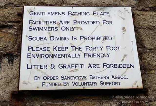 forty foot, sandycove, dublin, wild swimming, travel, travelogue, ailsa prideaux-mooney