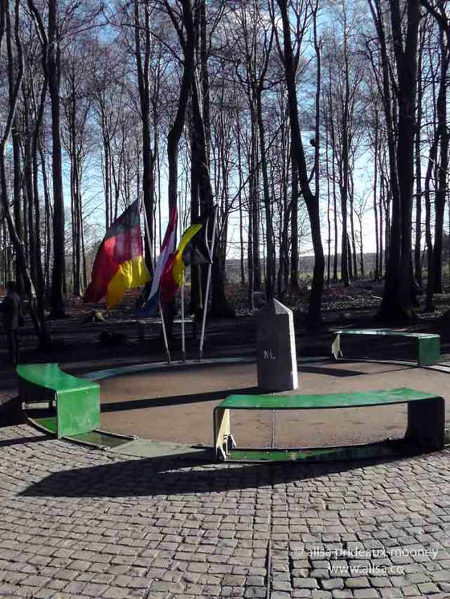 vaalserberg, neutral moresnet, Drielandenpunt, Dreiländereck, Viergrenzenweg, Vaals, Aachen, Belgium, Netherlands, Germany, Ailsa Prideaux-Mooney, travel, travelogue