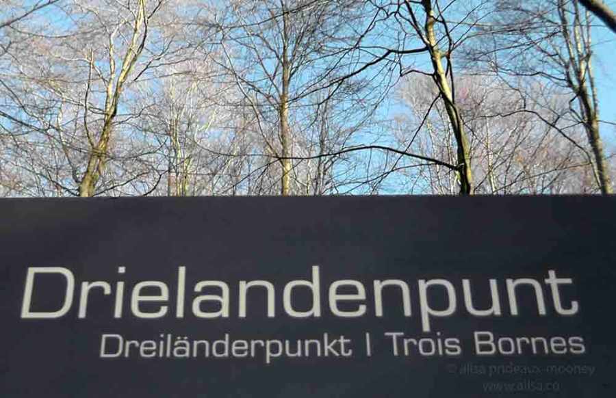 vaalserberg, neutral moresnet, Drielandenpunt, Dreiländereck, Viergrenzenweg, Vaals, Aachen, Belgium, Netherlands, Germany, Ailsa Prideaux-Mooney, travel, travelogue