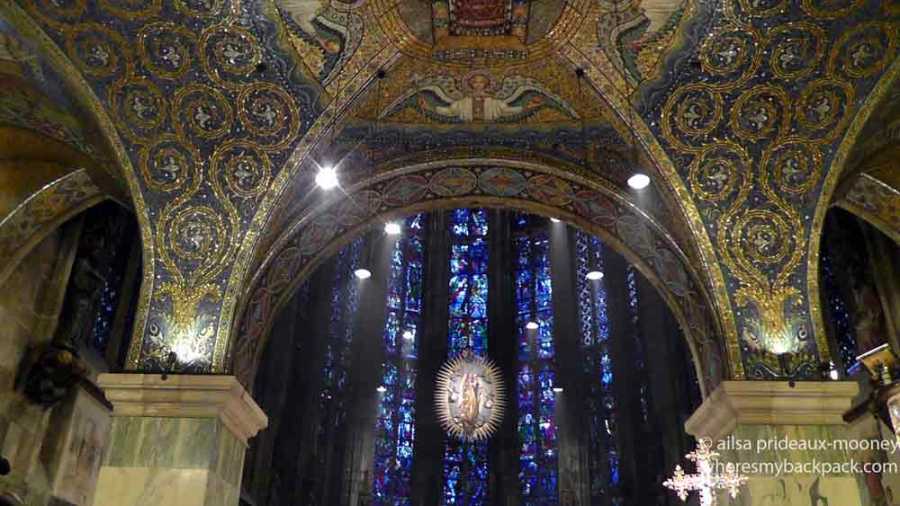 aachen cathedral, aachener dom, germany, legends, devil's thumb, the wolf and the pinecone, travel, travelogue, ailsa prideaux-mooney
