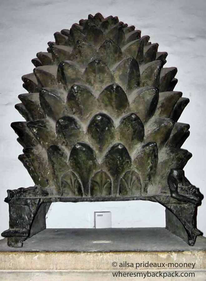 aachen cathedral, aachener dom, germany, legends, devil's thumb, the wolf and the pinecone, travel, travelogue, ailsa prideaux-mooney