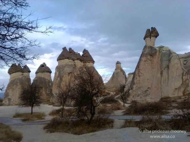 fairy chimneys, cappadocia, turkey, travel, travelogue, ailsa prideaux-mooney